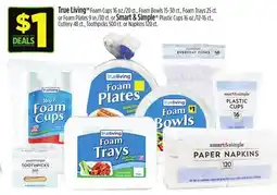 Dollar General True Living, Smart & Simple offer