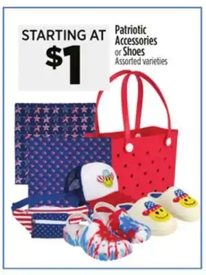 Dollar General Patriotic Accessories or Shoes offer