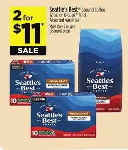 Dollar General Seattle's Best Ground Coffee offer