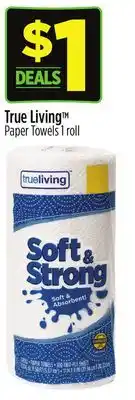 Dollar General True Living TM Paper Towels offer