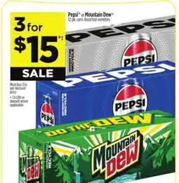 Dollar General Pepsi or Mountain Dew offer