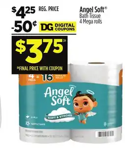 Dollar General Angel Soft Bath Tissue offer