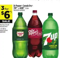 Dollar General Dr Pepper , Canada Dry , 7UP or A & W offer