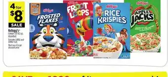 Dollar General Kellogg's Cereal offer