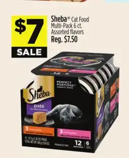 Dollar General Sheba Cat Food Multi-Pack offer