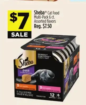 Dollar General Sheba Cat Food Multi-Pack offer