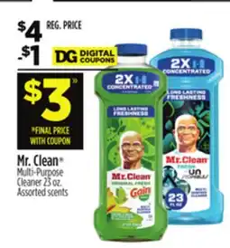 Dollar General Mr. Clean Multi-Purpose Cleaner offer