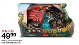 Target How to Train Your Dragon Final Battle figure pack offer