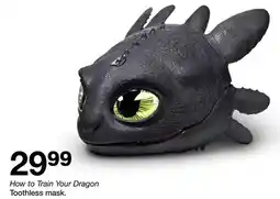 Target How to Train Your Dragon Toothless mask offer