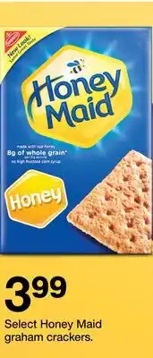 Target Select Honey Maid graham crackers offer