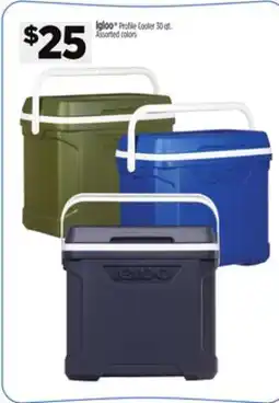 Dollar General Igloo Profile Cooler offer