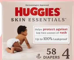 Target Huggies Skin Essentials 58-ct. diapers offer