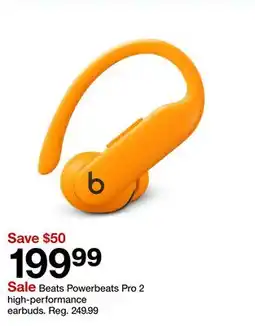 Target Beats Powerbeats Pro 2 high-performance earbuds offer