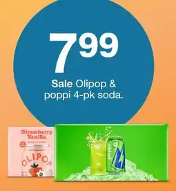 Target Olipop & poppi 4-pk soda offer