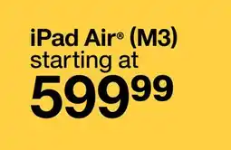 Target iPad Air (M3) offer