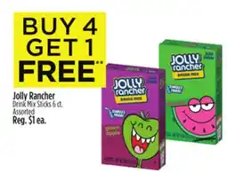 Dollar General Jolly Rancher Drink Mix Sticks offer