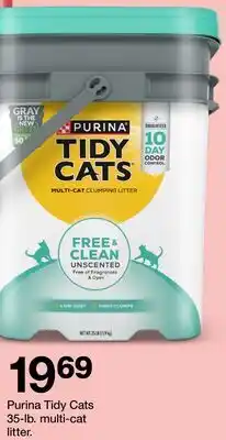 Target Purina Tidy Cats 35-lb. litter offer