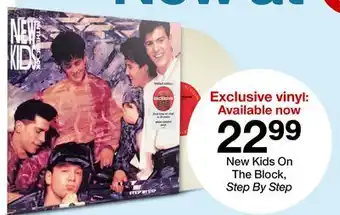 Target New Kids On The Block, Step By Step offer