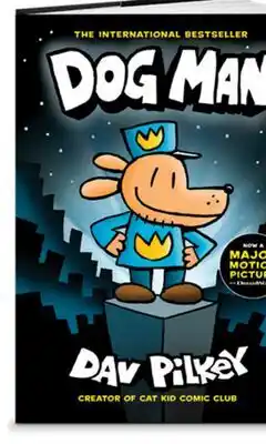 Target DOG MAN DAV PILKEY offer