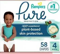 Target Pampers Pure Protection 58-ct. diapers offer