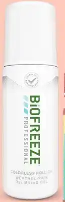 Target Biofreeze Professional 3-oz. menthol pain- relieving roll-on gel offer