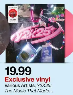 Target Various Artists, Y2K25: The Music That Made… offer