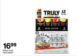 Target Select 12-pk. hard seltzer‡ offer