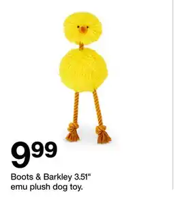 Target Boots & Barkley 3.51 emu plush dog toy offer