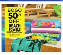 Dollar General BEACH TOWELS offer