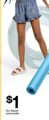 Target Sun Squad pool noodle offer