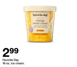 Target Favorite Day 16-oz. ice cream offer