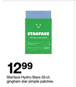 Target Starface Hydro-Stars 32-ct. gingham star pimple patches offer