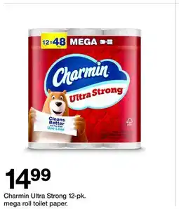 Target Charmin Ultra Strong 12-pk. mega roll toilet paper offer