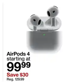 Target AirPods 4 offer