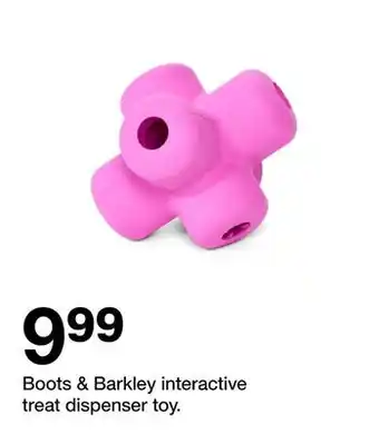 Target Boots & Barkley interactive treat dispenser toy offer