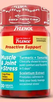 Target Tylenol Proactive Support 30-ct. pain relieving caplets offer