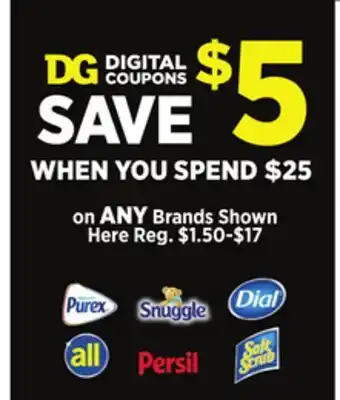 Dollar General Brands Shown Here offer