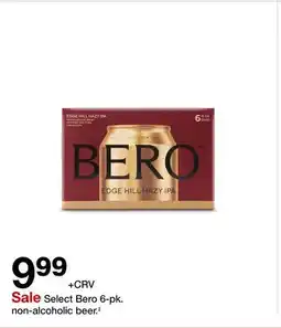 Target Select Bero 6-pk. non-alcoholic beer.‡ offer