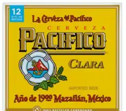 Target Pacifico & other important 12-pk. beer.‡ offer