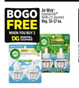 Dollar General Air Wick Essential Oils offer