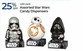 Rite Aid Star Wars Candy Dispensers offer
