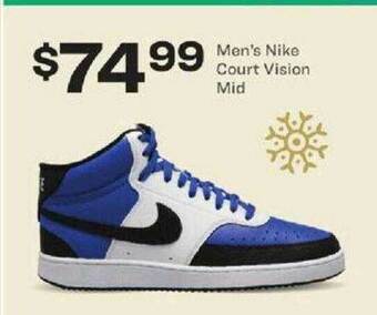 Academy Men's Nike Court Vision Mid offer