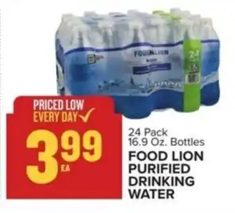 Food Lion Food lion purified drinking water offer