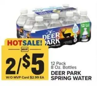 Food Lion Deer park spring water offer