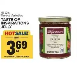 Food Lion Taste of inspirations jelly offer