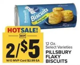 Food Lion Pillsbury flaky biscuits offer