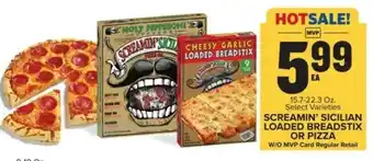Food Lion Screamin' sicilian loaded breadstix or pizza offer