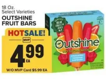 Food Lion Outshine fruit bars offer