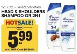 Food Lion Head & shoulders shampoo or 2N1 offer