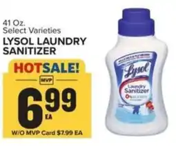 Food Lion Lysol laundry sanitizer offer
